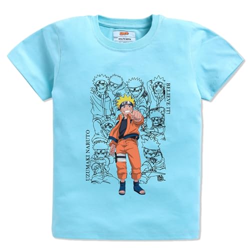 Image of Amazon Brand - Jam & Honey Boys Half Sleeve Graphic Printed T-Shirt | Round Neck | Regular Fit | Cartoon Characters (Available from 4-8 Years) (Pack of 3)