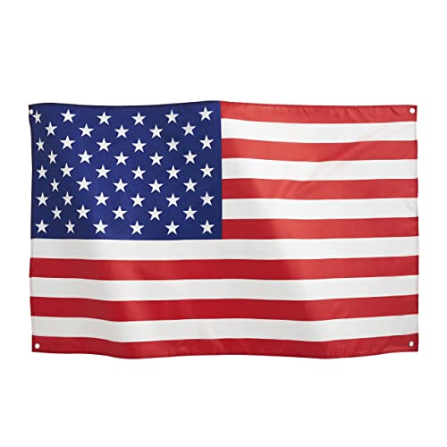 Runesol America, USA Flag 3x5, 91x152cm, United States, Confederate Heroes Day, 4 Grommets, Brass Eyelet in Every Corner