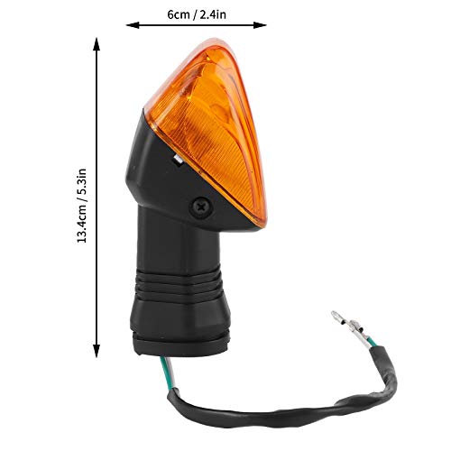 BigKing Luz de seta indicadora de direção para motocicleta, 2 peças, lâmpada de LED de seta para mot