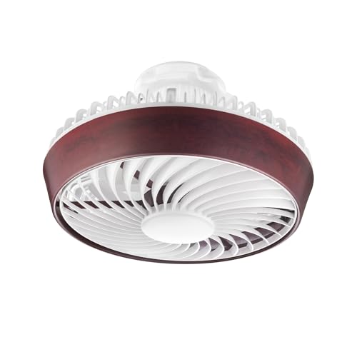 Image of Swing Roto Grill 300mm (12 inch) Cabin Fan | 75W | 2200 RPM | Low Noise | Easy Clean | Wall /Ceiling /Table Mount | Ideal for Kitchen, Bathroom, Office & Shop (Rose Wood)