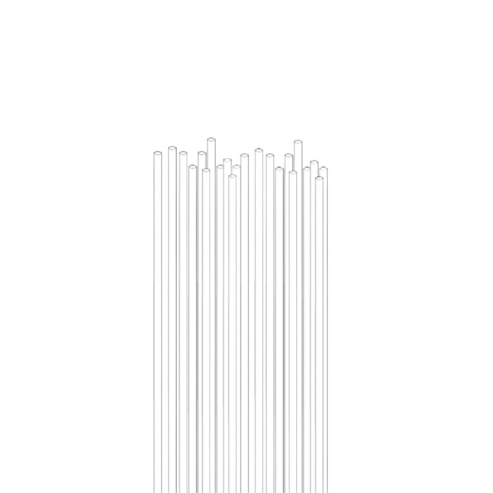 5Piezas Tubo Vidrio Cuarzo 30Cm Transparente 1Mm, Tubo Redondo Para Escuela | Tubo de vidrio de cuarzo redondo transparente(17mm)