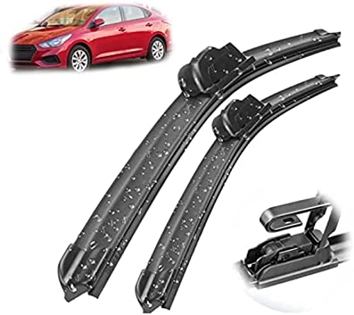 Balais essuie-glace voiture 24 16 pouces pare-brise Hyundai Solaris HC