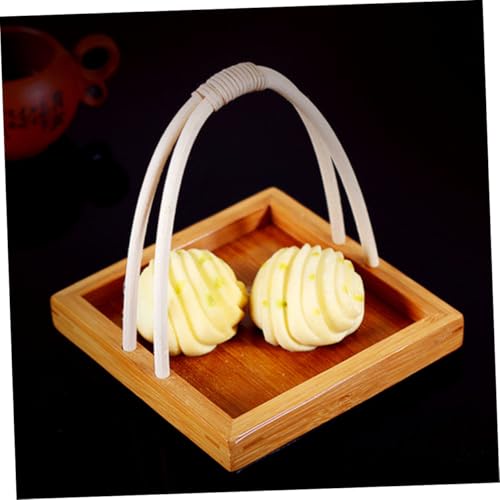 Bandeja pequeña para sushi con mango estilo japonés miniatura 5