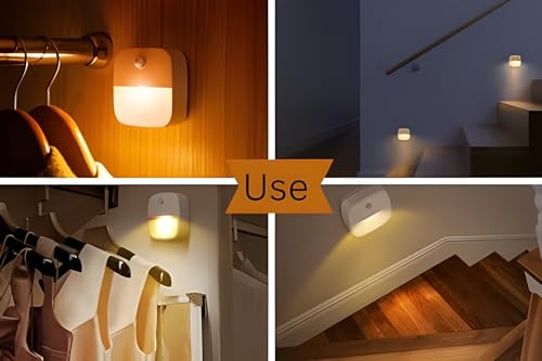 Image of Blackt Electrotech (BT81DN Motion Sensor Night Light Battery Operated