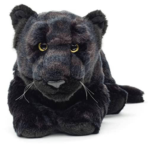 Peluche panthère noire couchée pour décorer une chambre - 3