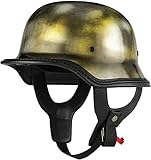 ☑ Style : casque WWII redessiné. Copie absolument géniale du casque et de la doublure allemands M35.