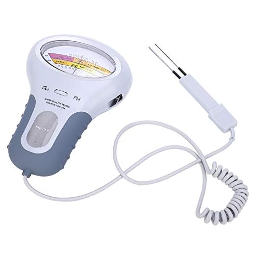 Probador De Calidad Del Agua, Probador Eléctrico De Piscina Pc-102B Cl2 Probador De Cloro Y Ph Analizador De Calidad Del Agua Del Spa De La Piscina Con Sonda, Kit De Prueba De Ph Kit De Prueba De Agua