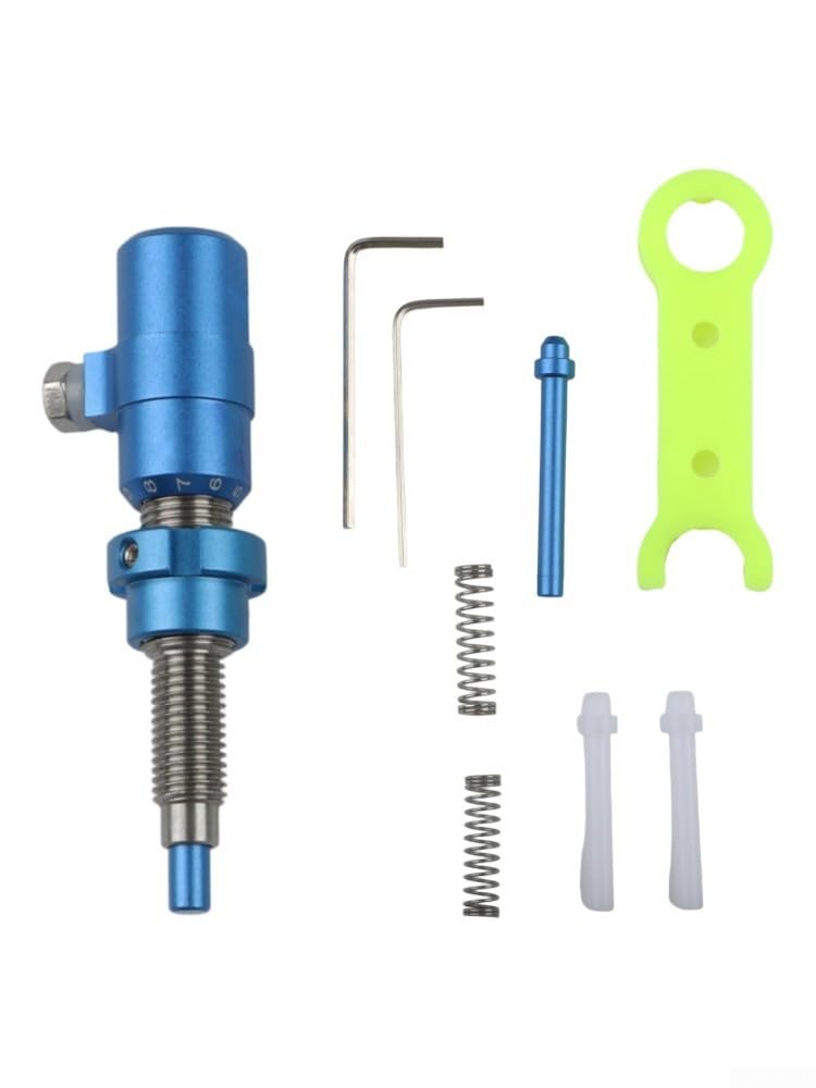 Plunger Arrow Rest for Recurve Bow | Adjustable Side Pressure Button | Aluminum Alloy Arrow Rest Pad | Target & Outdoor