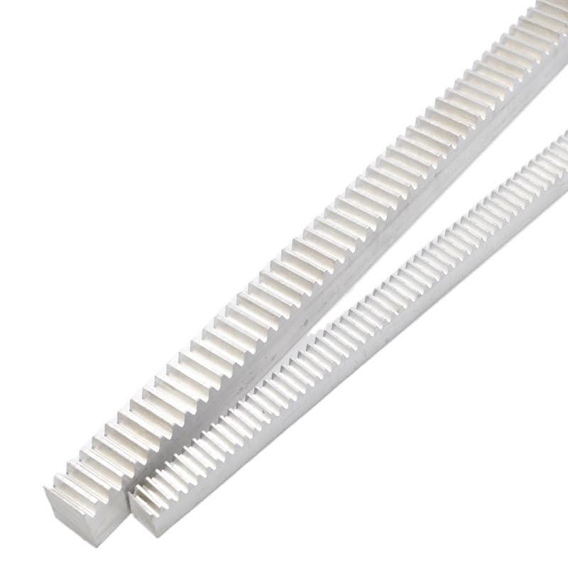 Cremallera recta de módulo 0.5 y aleación de aluminio para maquinaria CNC de 1000 mm 4