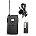 FIFINE Wireless Microphones for Computer, USB Wireless Microphone System for PC and Mac, Headset UHF System with USB Receiver,Transmitter, Headset and Clip Lavalier Lapel Mic-K031B