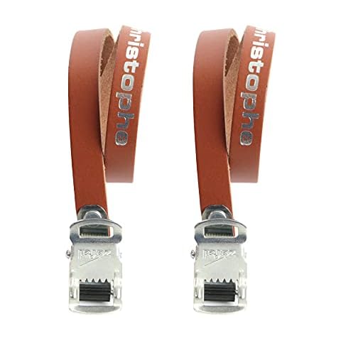 ZEFAL Correas de Cuero Christophe para Puntera de Bicicleta Cover
