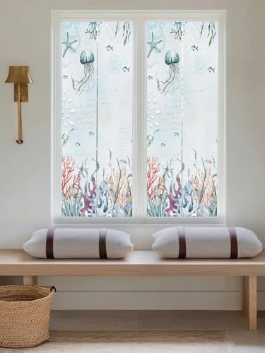 Vinilo decorativo para ventana Blue 17.7x78.7 in miniatura 3