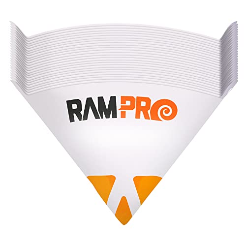 RamPro 50 Pack of Paint Strainers with 190 Micron Paint Filter, Fine
