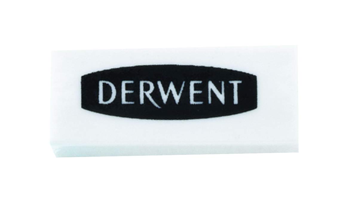 Derwent Eraser, For Graphite Pencils, Plastic, Professional Quality, 700232