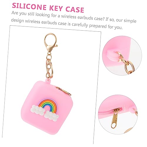 SOIMISS Bolsa De Armazenamento De Chaveiro 4 Peças Bolsa De Moedas Macia Bolsa De Armazenamento De D