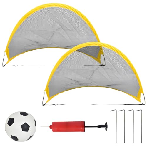 Lodoot Red plegable de fútbol para entrenamiento, portería de fútbol juvenil, equipo de entrenamiento para interiores y exteriores