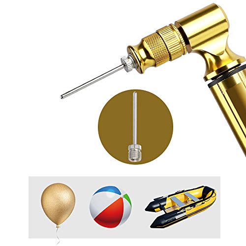 Bomba de bicicleta, Romacci Bomba de ar portátil de bicicleta 160 PSI Bomba de ar de ciclismo Bola d