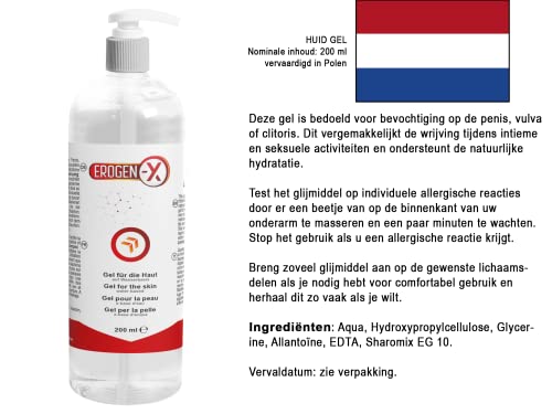 Erogen X: Gel per la pelle | Zone erogene - 200 ml - 5