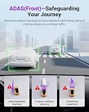 VANTRUE S1 Pro Max kamera samochodowa 4K z przodu, kamera samochodowa z trybem parkowania, sterowanie głosem/aplikacją, WiFi 5 GHz, STARVIS 2, HDR, PlatePix, noktowizor, ADAS/BSD, GPS, opcjonalnie LTE