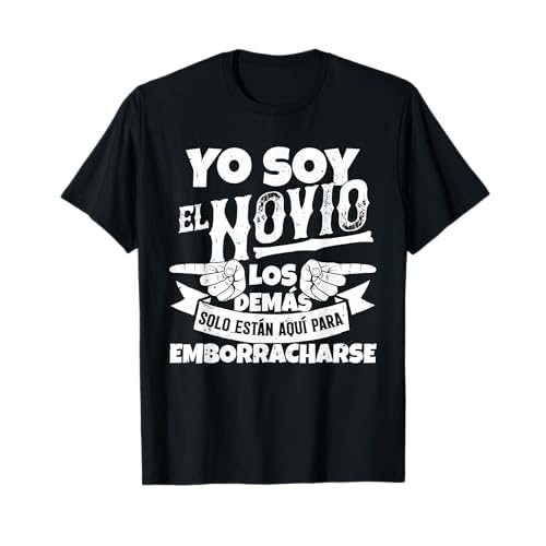 Despedida de soltero, set de camisetas, 1/3 Yo soy el novio Camiseta