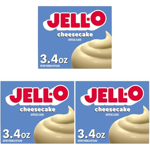 Jell-O Cheesecake Instant Pudding & Pie Filling Mix, 3.4 oz