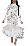 Das figurbetonte Midi-Kleid ist perfekt für Abendpartys, Hochzeiten, Cocktailpartys, Clubs, formelle Anlässe und zum Ausgehen