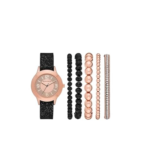 Skechers Damen-Quarzuhr, Geschenkbox