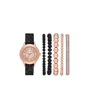 Skechers Damen-Quarzuhr, Geschenkbox