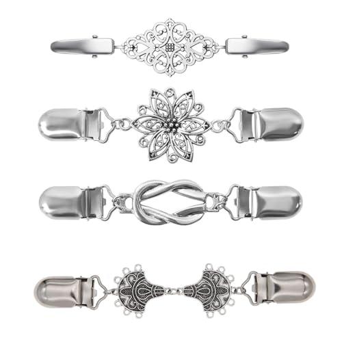 Cardigan Clip,Kleider Clip,Clips Für Kleidung,Clips Für Jacken,Broschen Für Kleidung,Brosche Damen,Waist Clip,Verschlüsse Für Jacken,Broschen,Knöpfe Für Strickjacken,Brosche Ausschnitt Verkleinern