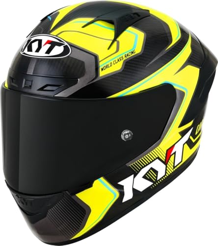 KYT NZ-Race Competition Integralhelm (Carbon/Gelb), L (59)