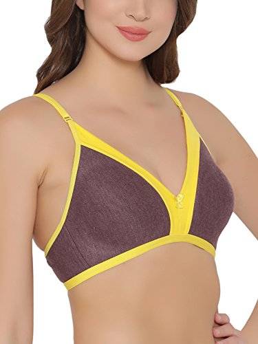 Image of Clovia Women's Cotton Rich Non-Wired Slim Pad T-Shirt Bra