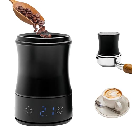 Digital Coffee Scale with Dosing Cup 2-in-1, 0.1g Precision USB-C Rechargeable Espresso Scale, IPX4 Waterproof, Multi-Purpose for 58mm Espresso Machines, Drip, French Press