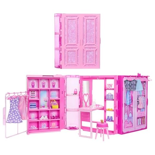 Barbie Dream Closet Toy Playset for Kids