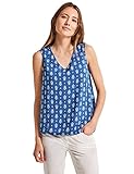 Cecil Top mit V-Ausschnitt und modernem allover Print