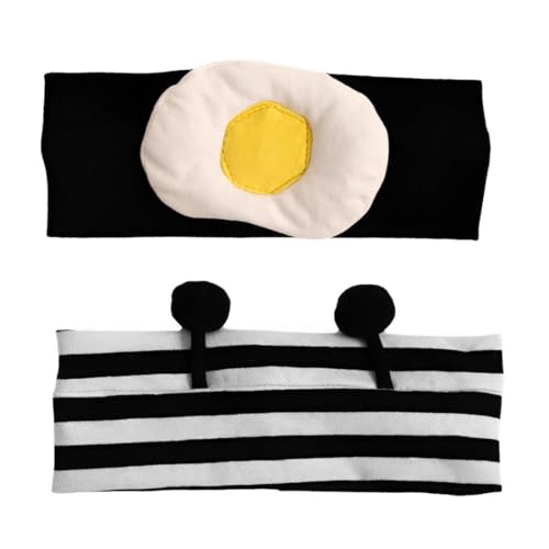 WUSJCOF Set de 2 Diademas Bebé Niñas Diademas Niños Diademas Elásticas Suaves para Bebés Recién Nacidos