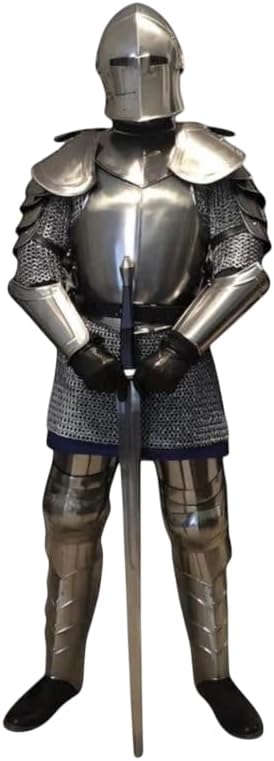Medieval Knight Armor Suit – Full Body LARP Cosplay & Historical Reenactment Costume