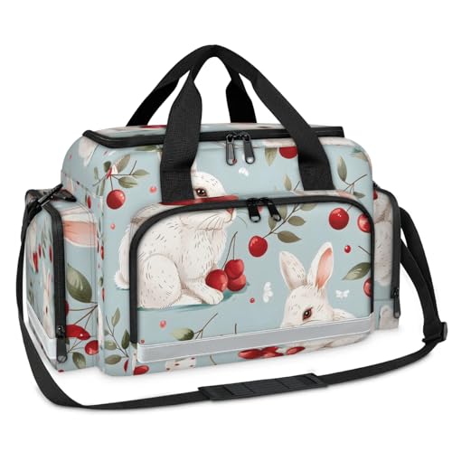 GzLeyigou First Aid Bags Empty, Cuddly Rabbit Emergency Bag First Aid Kit Multiple Compartment Kit Carrier On Call Trauma Bag For Paramedics Emergency Medical Supplies Kit