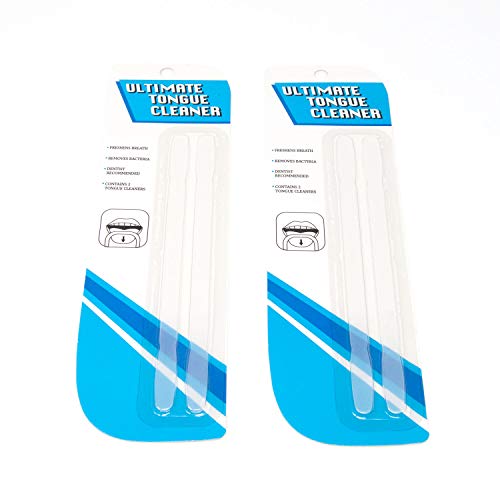 image for Ultimate Tongue Cleaner | 4 Pack Tongue Scraper | Gentle and Effective