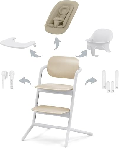 CYBEX Gold LEMO High Chair 4-in-1 Set, Grows with Child, …