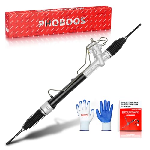 PHOBOOS Hydraulic Power Steering Rack and Pinion Assembly Compatible with Nissan Altima 2013-2018 2.5L/3.5L, New Unit, Leak Resistance, Direct Fit, Ref. 26-30032