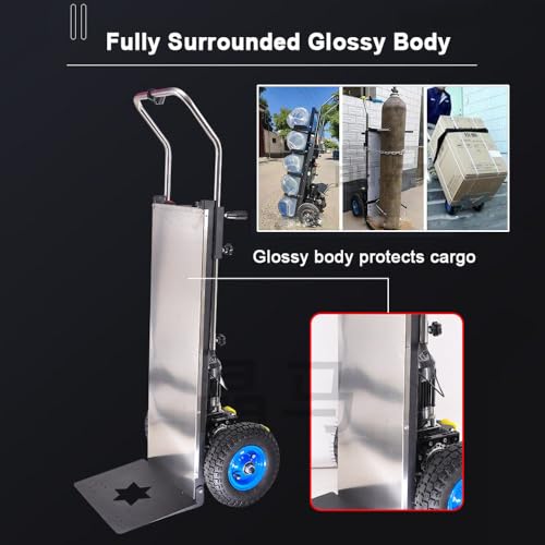 Carretilla eléctrica plegable para escaleras 1500W miniatura 4