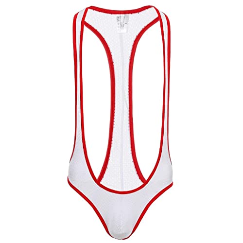 Leotardo de una pieza elástico para entrenamientos de fitness y natación en playa