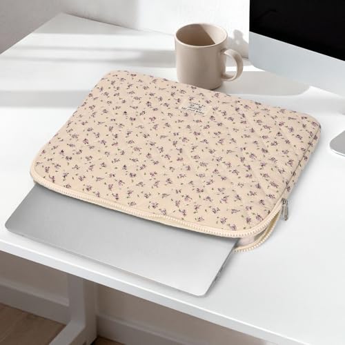 Funda protectora para laptop con diseño floral miniatura 7