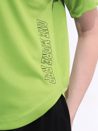 Image of Kvetoo Women Apple Cut Gym T Shirt Breathable Workout Tee Slim Fit Activewear Top Sports Training Yoga T Shirt Women