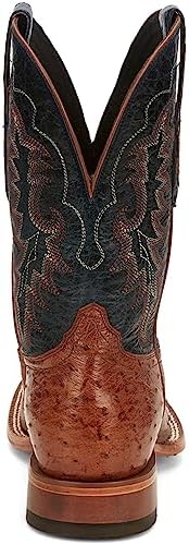 Tony Lama Mens Murillo Sq Toe Boots 13 EE Navy | Image 4