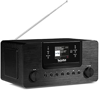 Technisat 0000/3953 Radio Internetowe DAB+, Czarny, 21.7 x 29.1 x 14.5 cm