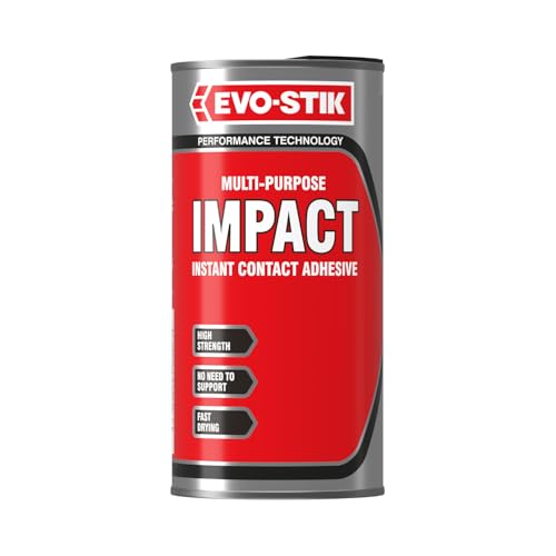 EVO-STIK Impact Adhesive 750ml Tin - Multipurpose-High Strength Glue - No Clamping Required