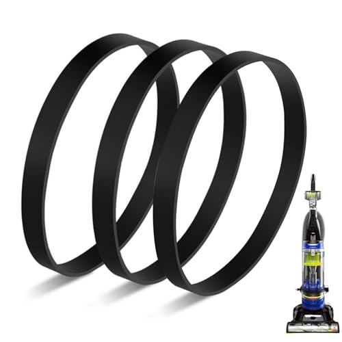 Image of JEDELEOS Replacement Belts for Bissell Cleanview Bagless Upright Vacuum 1831 9595A 3583 2486 2487 2488 2489 2490 2491 2492 2494 1319 1320 1322 1327 1328 1330 1331 1332 1819 1820 Series (Pack of 3)