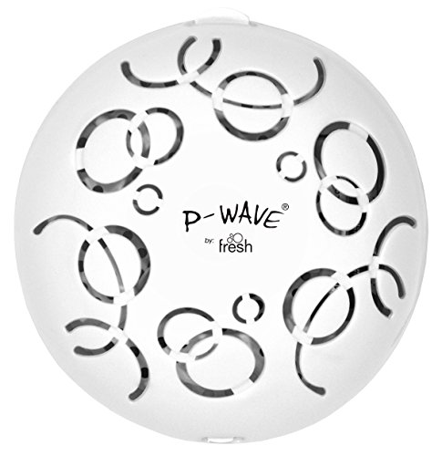 P-Wave Easy Fresh Fan Cover 30-day Air freshener for P-Wave Easy Fresh Fan Air Freshener Dispenser, Ocean Mist, Pack of 12 White