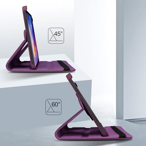 Image of TGK 360 Rotatable Smart Flip Cover for Xiaomi Redmi Pad 2 11 inch Tablet Case (Purple)